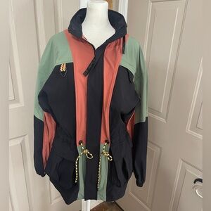 Fabletics The Heights Cargo Jacket windbreaker Khloe Kardashian edit. Size L.